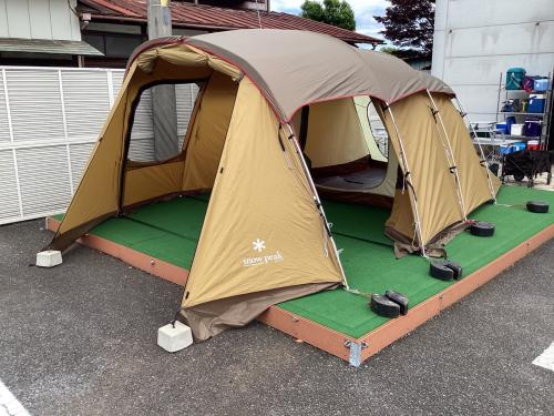 Snow peak (スノーピーク) ツールームテント 2021年製 TP-880R エントリー2ルーム エルフィールド 約600×380×210(h)cm 3～4人用