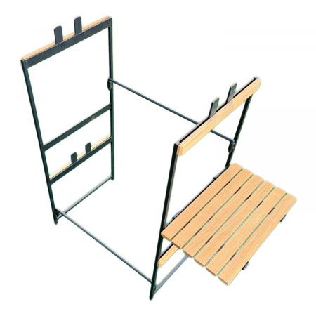 H&O (エイチアンドオー) システムラック ブラック SCシェルコンラック