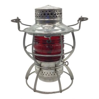 DRESSEL (ドレッセル) オイルランタン レッド フレネルグローブ 希少品 パテント刻印無し ARLINGTON N.J. レイルロードランタン 1950年代 ヴィンテージ