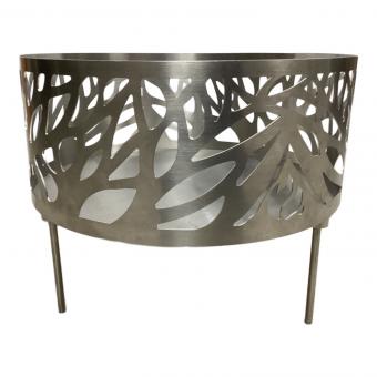 焚火台 ステンレスラウンド焚火台 未使用品