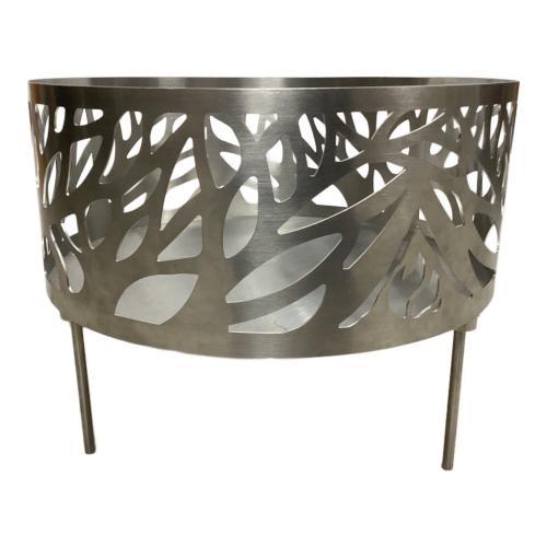 焚火台 ステンレスラウンド焚火台 未使用品