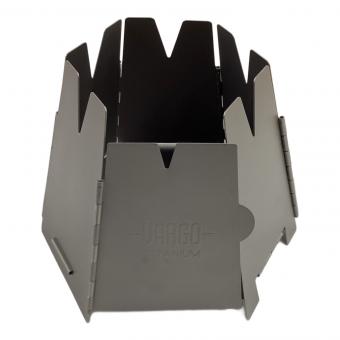 vargo (バーゴ) チタニウムヘキサウッドストーブ 焚火台 チタン製