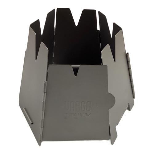 vargo (バーゴ) チタニウムヘキサウッドストーブ 焚火台 チタン製