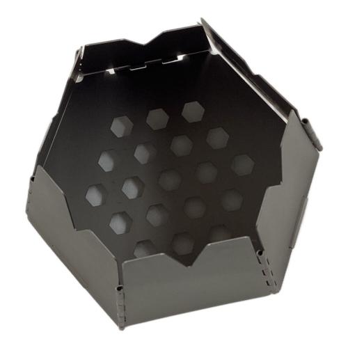 vargo (バーゴ) チタニウムヘキサウッドストーブ 焚火台 チタン製