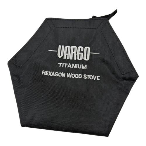 vargo (バーゴ) チタニウムヘキサウッドストーブ 焚火台 チタン製
