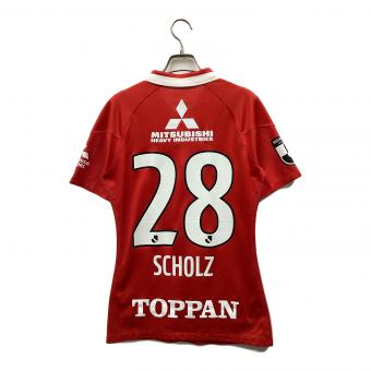 浦和レッズ (ウラワレッズ) サッカーユニフォーム メンズ SIZE S レッド 【28】SCHOLZ/アレクサンダーショルツ 2022年ホーム DB5735-611