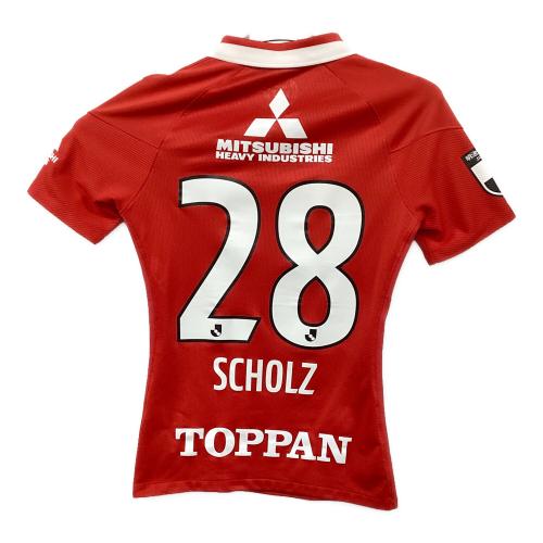 浦和レッズ (ウラワレッズ) サッカーユニフォーム メンズ SIZE S レッド 【28】SCHOLZ/アレクサンダーショルツ 2022年ホーム DB5735-611