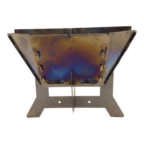 Flat Field (フラットフィールド) 焚火台 チタン製 桜炎