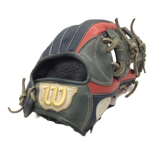 Wilson (ウィルソン) 軟式グローブ ネイビー オーダーグローブ 内野用 RG87