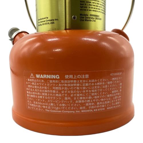 Coleman (コールマン) ガソリンランタン 2000006602 シーズンズランタン 2012 2012年1月製 未使用品