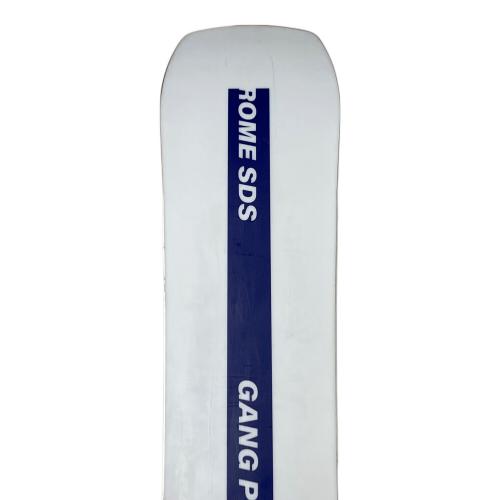 ROME SDS (ローム エスディーエス) GANG PLANK スノーボード 23－24モデル  153cm ブラック×ホワイト