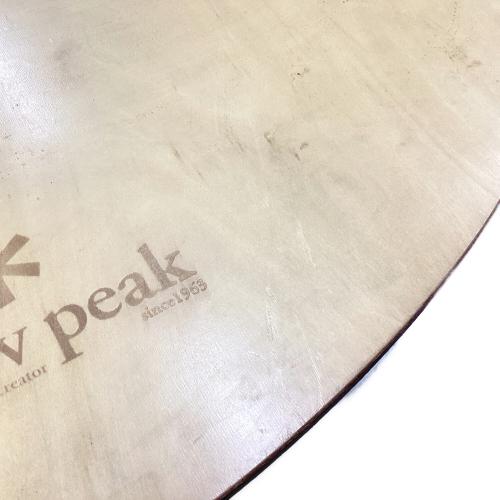 Snow peak (スノーピーク) アウトドアテーブル LV-31 シナベニア ナチュラル フォールディングテーブル オーバル