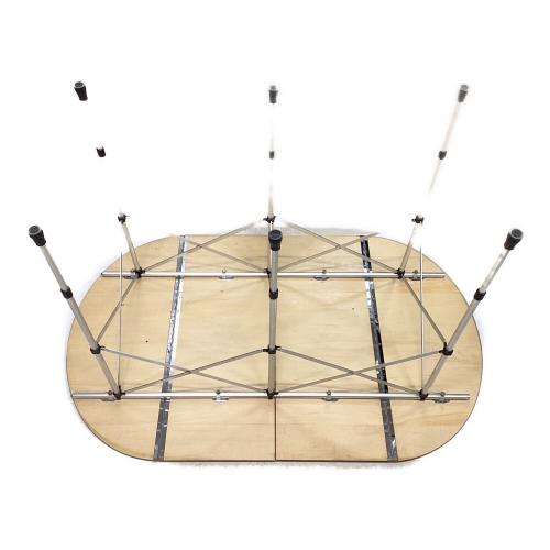 Snow peak (スノーピーク) アウトドアテーブル LV-31 シナベニア ナチュラル フォールディングテーブル オーバル