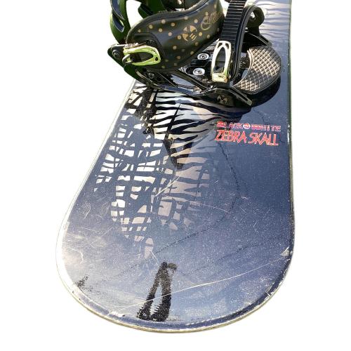 Black&White (ブラックアンドホワイト) ZEBRA SKALL スノーボード 160cm ブラック