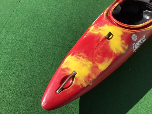DAGGER カヤック 実測290cm リバーカヤック パドル付属無し レッド