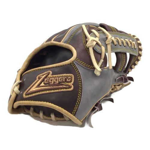 Leggera (レジェーラ) 硬式グローブ ブラウン×グレー オーダー 内野用