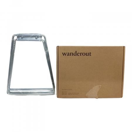 wanderout (ワンダラウト) システムラック シルバー ユニバーサル