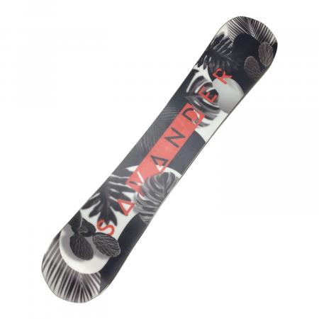 savander (サバンダー) スノーボード 157cm ブラック 2x4 キャンバー