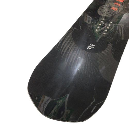 savander (サバンダ) スノーボード 157cm ブラック 2x4 キャンバー FM 