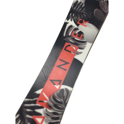 savander (サバンダー) スノーボード 157cm ブラック 2x4 キャンバー