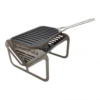 unumplate 鉄板 至高のソロステーキセット