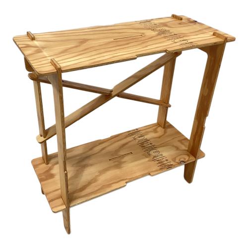 YOKA (ヨカ) システムラック ブラウン パネルシェルフ 各部12kg耐荷重 PANEL SHELF