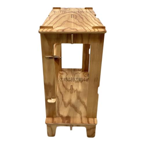 YOKA (ヨカ) システムラック ブラウン パネルシェルフ 各部12kg耐荷重 PANEL SHELF