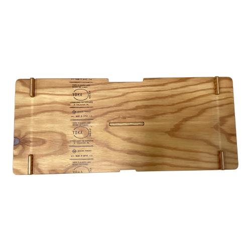 YOKA (ヨカ) システムラック ブラウン パネルシェルフ 各部12kg耐荷重 PANEL SHELF