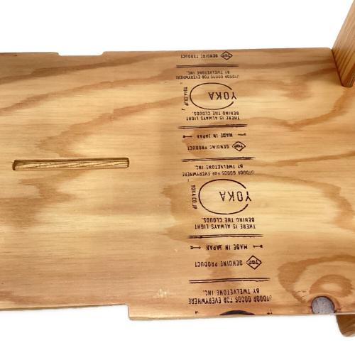 YOKA (ヨカ) システムラック ブラウン パネルシェルフ 各部12kg耐荷重 PANEL SHELF