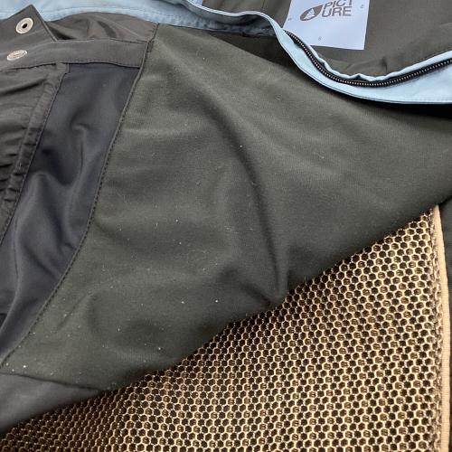 PICTURE (ピクチャー) ANTON  JKT スノーボードウェア(ジャケット) アントンジャケット プルオーバー 2022-23モデル メンズ SIZE L ブラック×グレー
