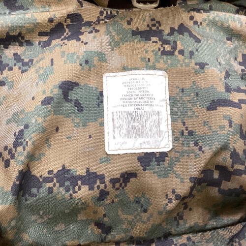ARC'TERYX (アークテリクス) バックパック ブラウン×オリーブ アメリカ海兵隊偵察部隊向けアークテリクスデザインモデル ミリタリー US NAVY APB 03 RECON MAIN PACK