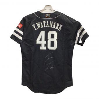 福岡ソフトバンクホークス (フクオカソフトバンクホークス) 応援グッズ ブラック 【48】渡邉雄大 ユニフォーム 実使用モデル