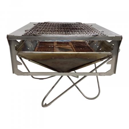 リユース品） peak 焚き火台 L ＋　火バサミ　セット 新品 snow peak スノーピーク 焚き火台6点セット Lスターター火