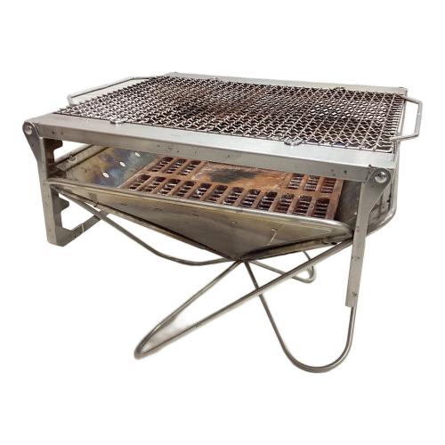 Snow peak (スノーピーク) 焚火台 炭床・グリルブリッジ・焼アミPro 焚火台L