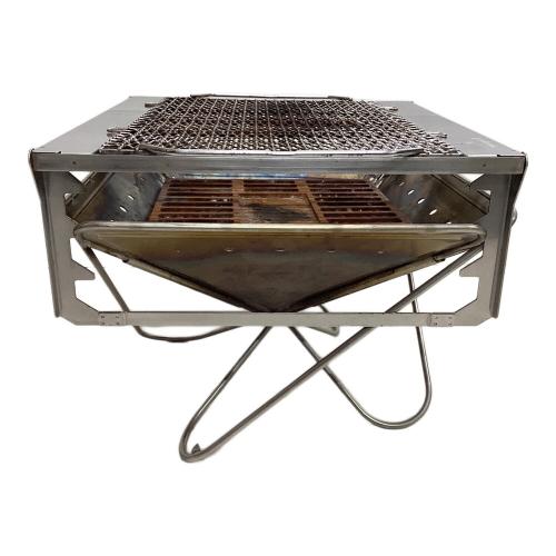 Snow peak (スノーピーク) 焚火台 炭床・グリルブリッジ・焼アミPro