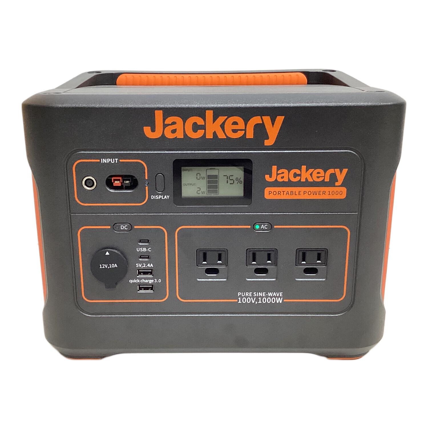 Jackery (ジャックリ) ポータブル電源 太陽パネル動作未確認のため現状