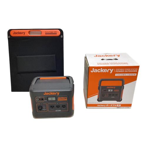 Jackery (ジャックリ) ポータブル電源 太陽パネル動作未確認のため現状販売 ポータブルパワー1000 1002Wh 1000W