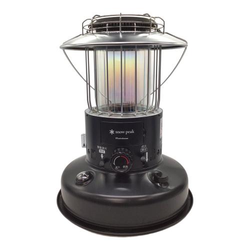 Snow peak (スノーピーク) アウトドアヒーター PSCマーク有 KH-001BK レインボーストーブ 2015年製
