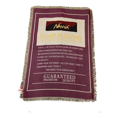 NANGA (ナンガ) アウトドア雑貨 バーガンディ グッドスリーピング スローケット