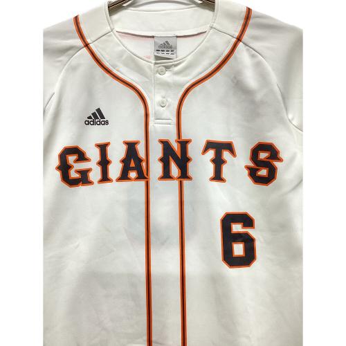 読売ジャイアンツ (ヨミウリジャイアンツ) 応援グッズ SIZE L ホワイト 【6】坂本勇人 adidas ユニフォーム レプリカ P69539