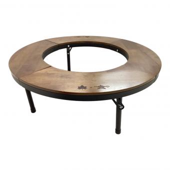 LOGOS (ロゴス) アウトドアテーブル 81064107 ブラウン アラジンストーブテーブル