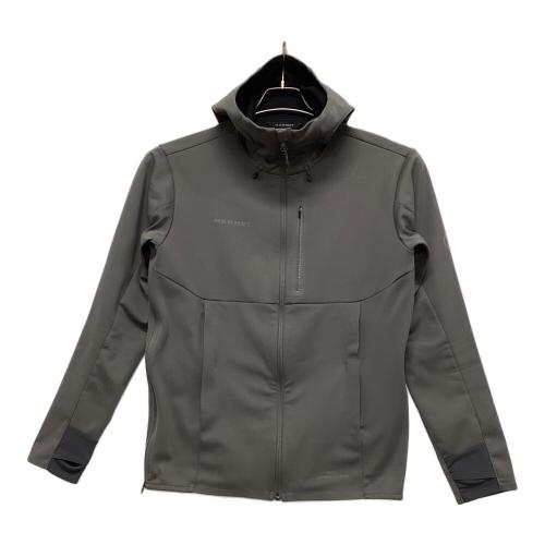 MAMMUT (マムート) トレッキングウェア(ソフトシェル) メンズ SIZE M グレー 1011-00350 アルティメイト V SO フーデッド ジャケット