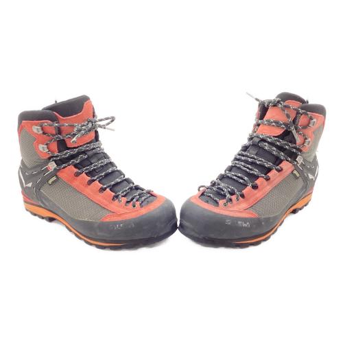 SALEWA (サレワ) トレッキングシューズ メンズ SIZE 27cm ブラック×レッド 61328/0935 MS GROW GTX ハイカット(ハードソール) GORE-TEX