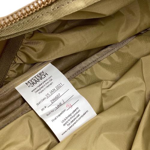 MYSTERY RANCH (ミステリーランチ) バックパック 45L コヨーテ ソートゥース 45 ベトナム製 SAWTOOTH 45 背面長 約41～45cm 41-50L(小屋・テント泊)