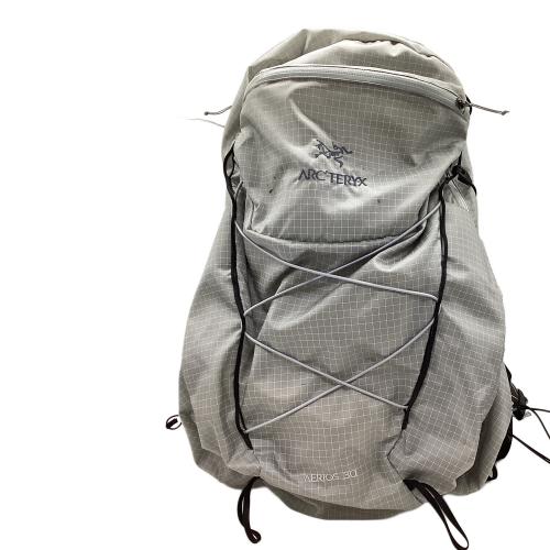 ARC'TERYX (アークテリクス) バックパック 30L グレー 27337 AERIOS 30 back pack men 背面長 約41～45cm 21-30L(日帰り)