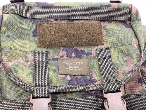 SAVOTTA (サボッタ) バックパック オリーブ M5 ウッドランド JAAKARI M ヤーカリM カモフラージュ柄
