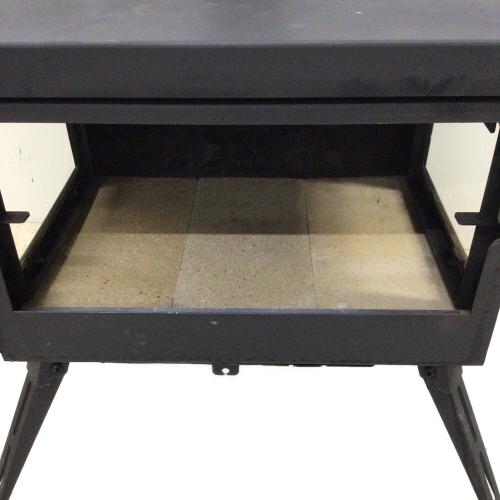 Mt.SUMI (マウントスミ) 薪ストーブ マイナーチェンジ前モデル/本体底部・背面吸気口有/スチール製/耐熱煉瓦付属有 Woodstove AURA ver.2