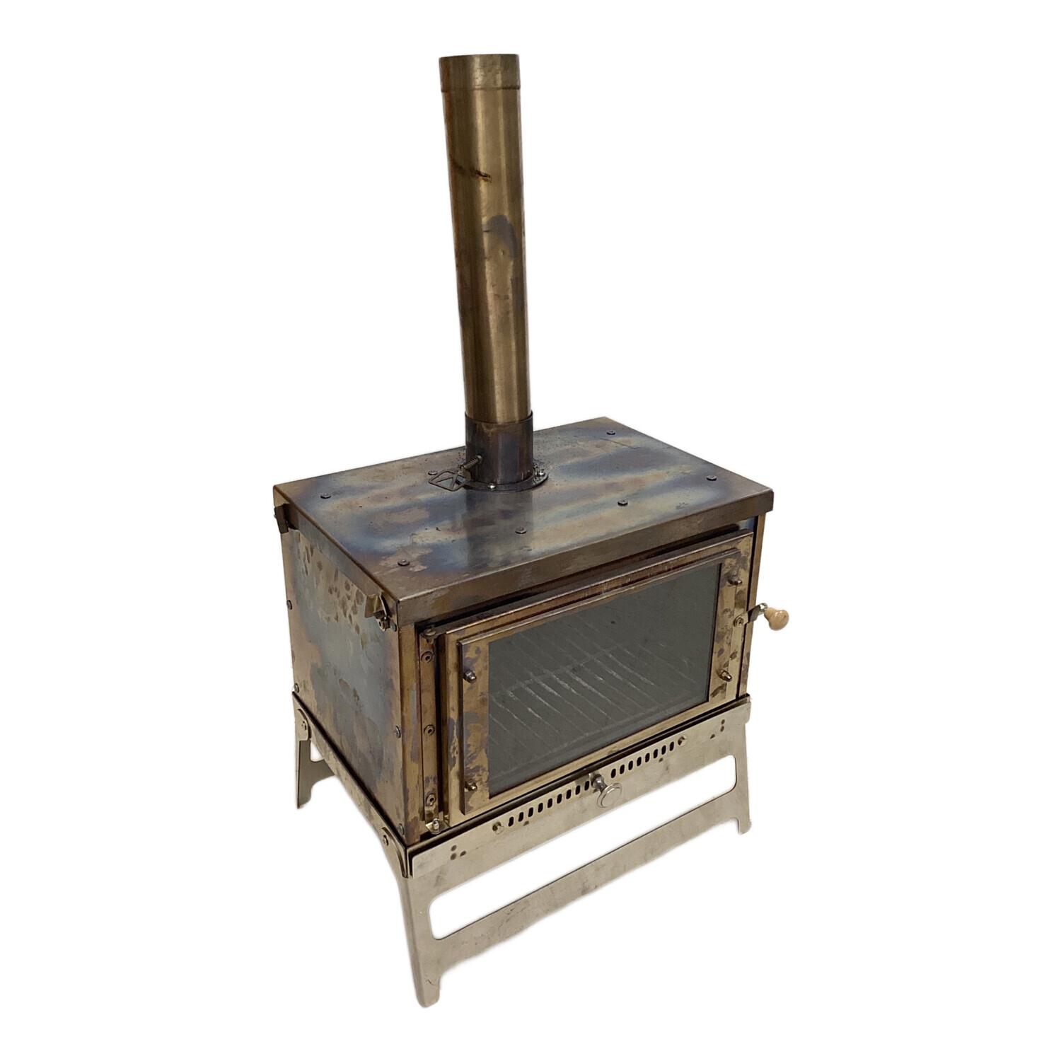 Solo Tourist (ソロトゥーリスト) 薪ストーブ 組み立て式ステンレス薪