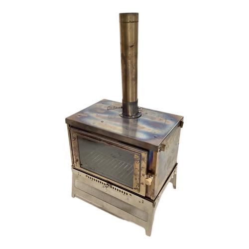 Solo Tourist (ソロトゥーリスト) 薪ストーブ 組み立て式ステンレス薪ストーブ