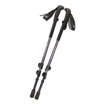 BLACK DIAMOND (ブラックダイヤモンド) トレッキングポール MAX140cm グレー ２本セット トレイルポール